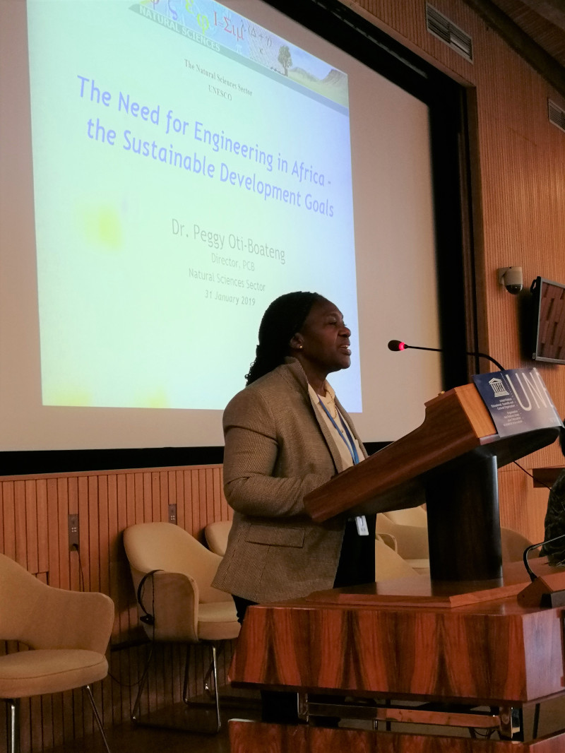 Dr. Peggy Oti-Boateng, UNESCO Director Capacity Building for Sciences