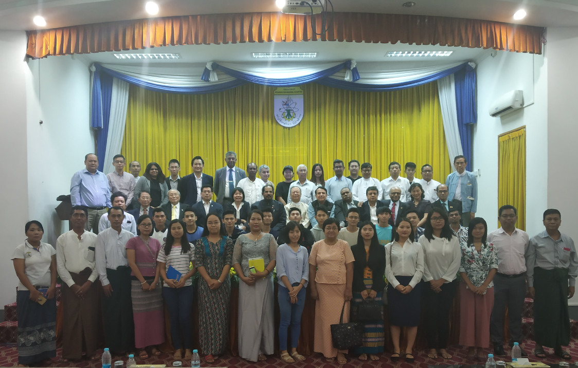 Young/woman engineers & Students at WFEO-CIC International Seminar at Yangon, Myanmar