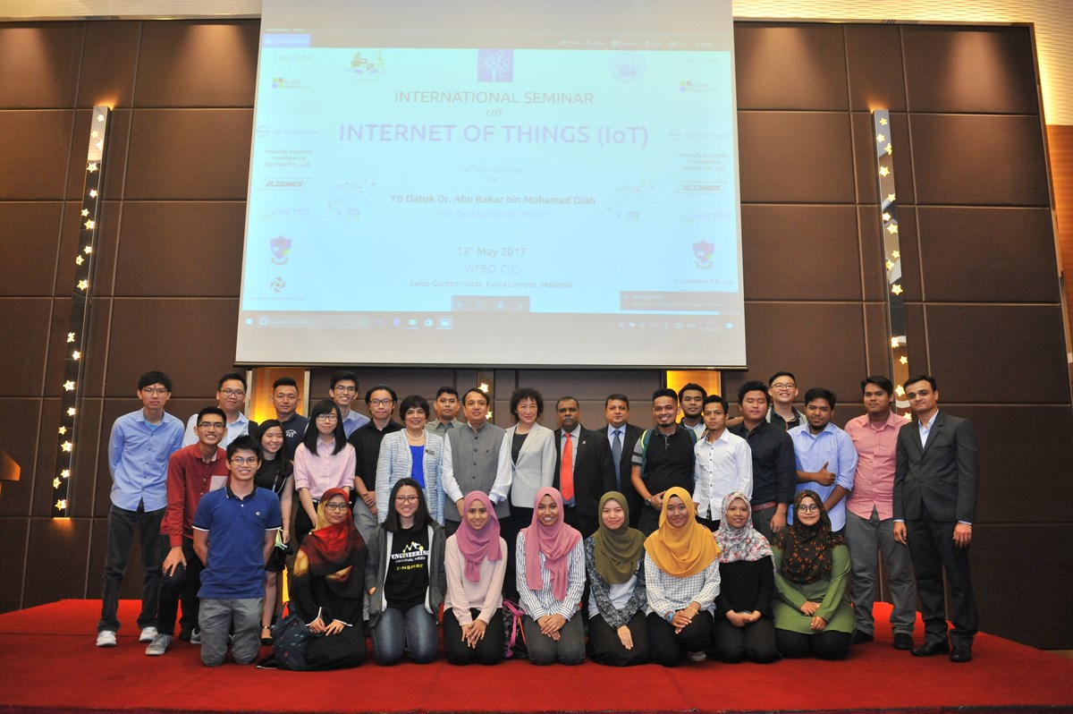 WFEO CIC Seminar in Kuala Lumpur shows Internet of Things importance for Sustainable Development