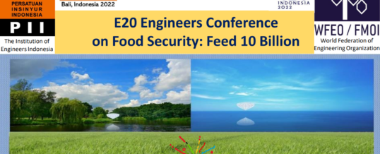 Engineering 20 E20 – Food Security: Feed 10 Billion People in 2050