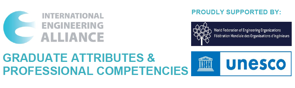 International Engineering Alliance publishes approved revised Graduate Attributes and Professional Competencies Framework (GAPC), supported by UNESCO and WFEO