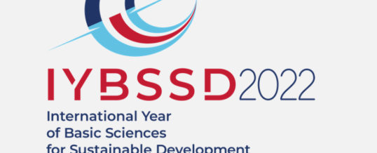 Opening ceremony of the International Year of Basic Sciences for Sustainable Development