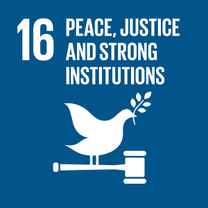 Goal 16: Promote peaceful and inclusive societies for sustainable development, provide access to justice for all and build effective, accountable and inclusive institutions at all levels