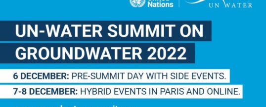 UN-Water Summit on Groundwater 2022