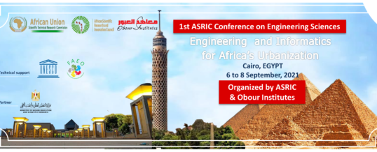 First ASRIC Conference on Engineering Sciences
