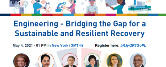 STI Forum 2021 Side Event “Engineering – Bridging the Gap for a Sustainable and Resilient Recovery”