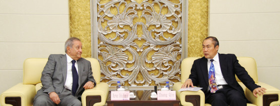 Marwan Abdelhamid attended meetings with the China Association for Science and Technology (CAST)