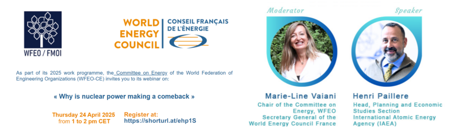 WFEO Committee on Energy webinar 