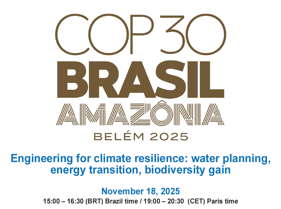 WFEO Side event at UN Climate Change Conference COP30