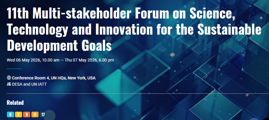 11th Science, Technology and Innovation (STI) for the SDGs Forum 2026